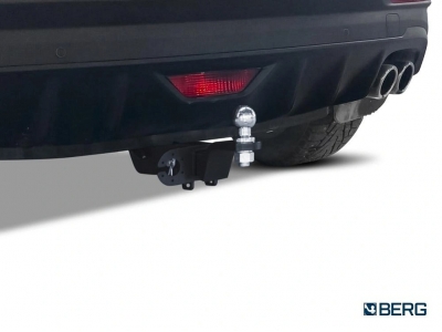 Фаркоп для Geely Coolray 2020-н.в., Belgee X50 2023-н.в. съемное крепление шара под американский квадрат