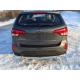 Защита заднего бампера уголки 60 мм ТСС для Kia Sorento 2012-2020