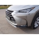 Накладка решётки радиатора 16 мм ТСС для Lexus NX-300h 2014-2017