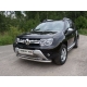 Защита передняя двойная 60/42 мм ТСС для Renault Duster 2015-2021