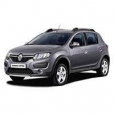 Дефлекторы окон и капота для Renault Sandero Stepway 2015-2021