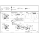 Фаркоп оцинкованный Galia шар A на седан для Toyota Corolla 2006-2013