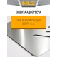 Защита адсорбера для JEEP Wrangler 2007-н.в. 3.6 АТ бензин NLZ алюминий, 3 мм с крепежом / Джип Ранглер