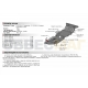 Защита КПП Автоброня для 2,5D и 3,0D сталь 2 мм для Toyota Hilux 2005-2015