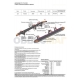 Пороги алюминиевые Rival Black New для Volkswagen Amarok 2016-2021