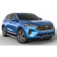 Пороги алюминиевые Rival Premium для Haval F7/F7x 2019-2021
