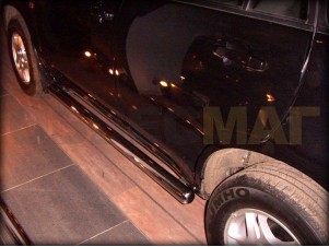 Пороги труба 60 мм для Лада Нива 2121 № NV 2
