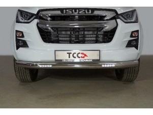 Защита передняя нижняя (с ДХО) 76,1 мм для Isuzu D-Max 2019 – н.в. ISDMAX19-16