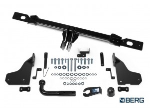 Фаркоп для Geely Atlas Pro 2021-2024, Belgee X70 2024-н.в. крепление шара на двух болтах №F.1911.001